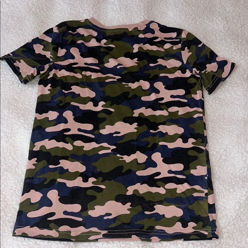 Champion And Old Navy Green and Pink Short Sleeve Tee